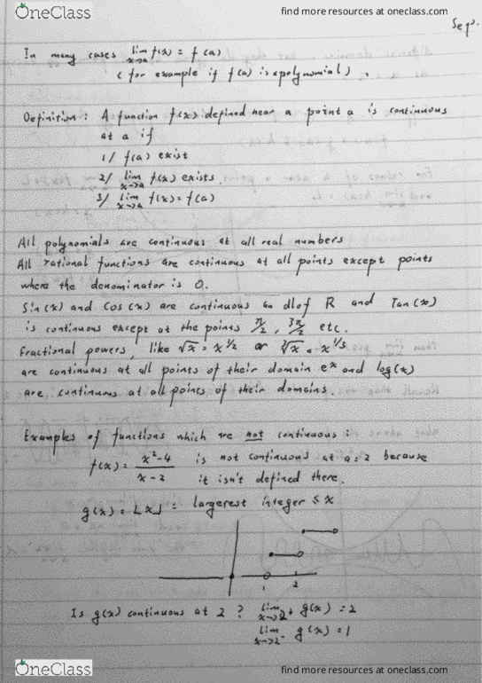 MATH 1000 Lecture 4: Math 1000 Lecture 4 notes cover image