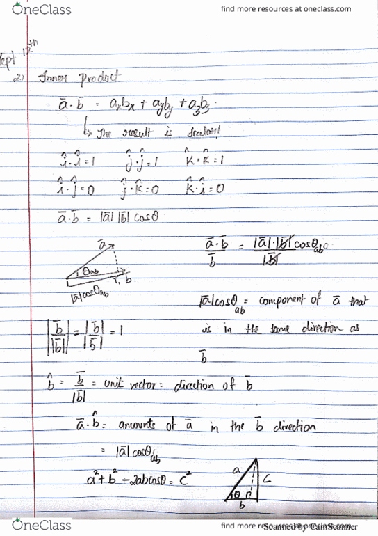 PHYS 110 Lecture 4: Vectors Continued thumbnail
