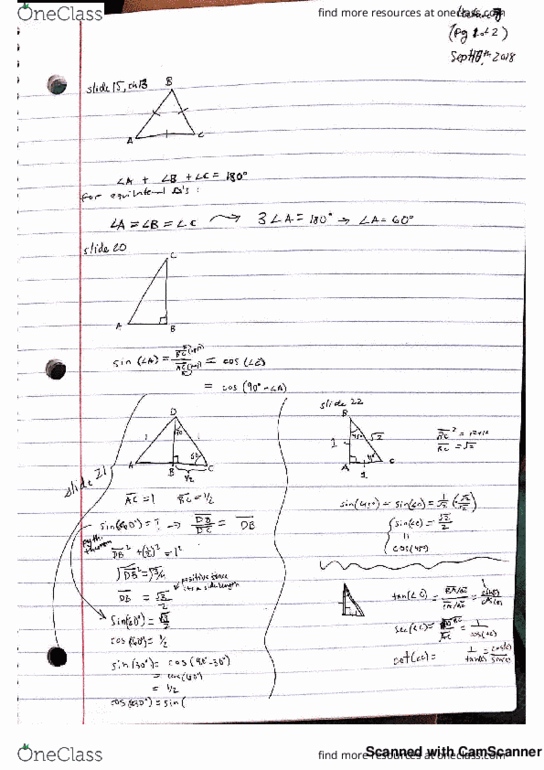 MATH 16B Lecture 8: Chapter 13.2 Trigonometry thumbnail