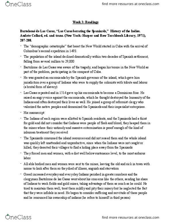 HISTORY 2CS3 Chapter Notes - Chapter 3: Random Seed, Portuguese Discoveries, Slavery In Africa thumbnail