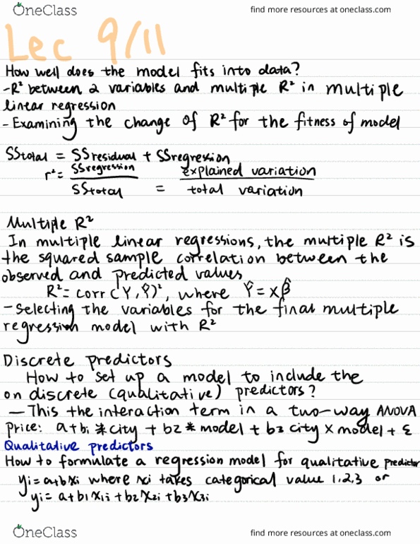 STAT 154 Lecture Notes - Lecture 6: Total Variation, Analysis Of Variance, Diagonal Matrix thumbnail
