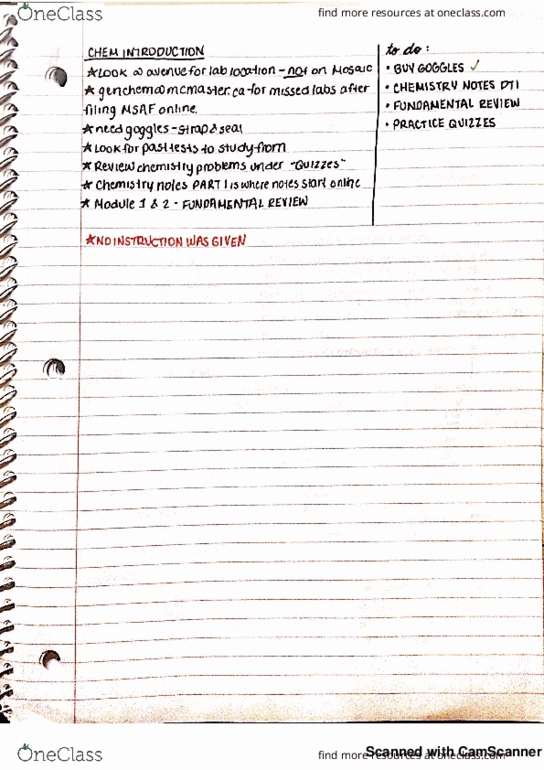 CHEM 1E03 Lecture 1: CHEM 1E03 - LECTURE 1 cover image