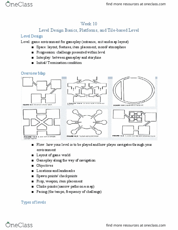 IAT 167 Lecture Notes - Lecture 10: Tile-Based Video Game, 2.5D, Concatenation thumbnail