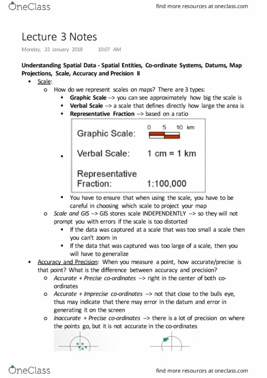 GEOB 270 Lecture Notes - Lecture 3: Big Data, Environmental Impact Assessment, Survey Marker thumbnail