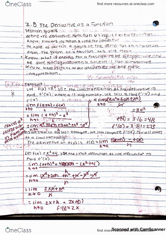 MATH 1131Q Lecture 8: 2.8 cover image