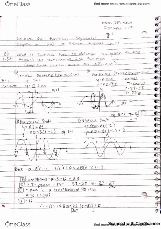 MATH 121 Lecture 2: Math 121A Lecture 2a notes cover image