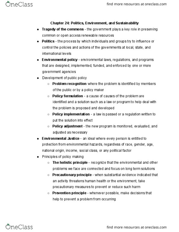 11:375:101 Chapter Notes - Chapter 24: Environmental Impact Statement, Precautionary Principle, National Ambient Air Quality Standards thumbnail