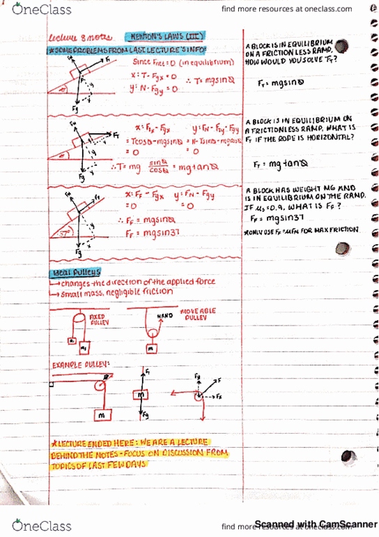 PHYSICS 1D03 Lecture 8: PHYSICS 1D03 - Lecture 8 - Newton's Laws (III) cover image