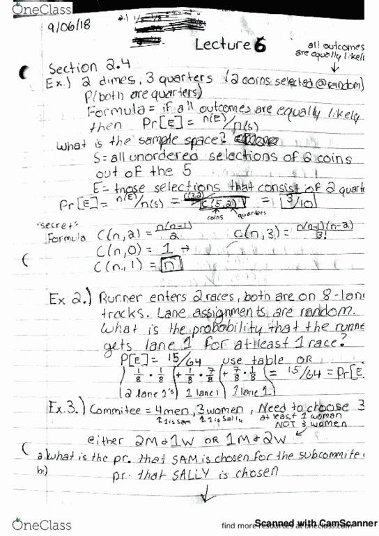 MATH-M 118 Lecture 6: MATH LECTURE NOTES 6 (2.4) cover image