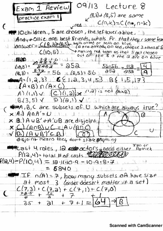 MATH-M 118 Lecture 8: MATH NOTES LECTURE 8 (Exam 1 review) cover image
