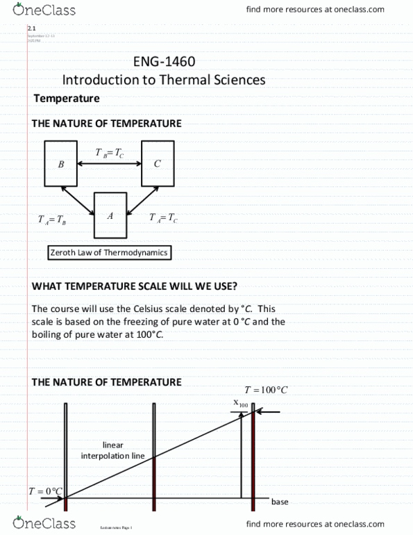 ENG 1460 Lecture Notes - Fall 2018 Lecture 7 - Superheating, Pressure cooking, Specific volume thumbnail