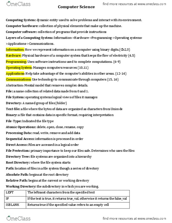 EECS 1520 Chapter Notes -Structured Programming, Rational Number, Embedded System thumbnail