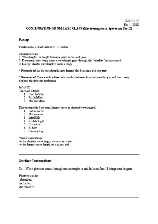 CONS 127 Lecture 8: CONS 127 - The Electromagnetic Spectrum Part 2 Feb 1 2018 thumbnail