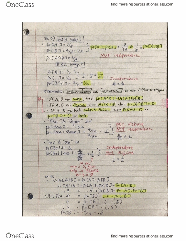 MATH-M 118 Lecture 5: 4-M118 Finite CH 3: Probability cover image
