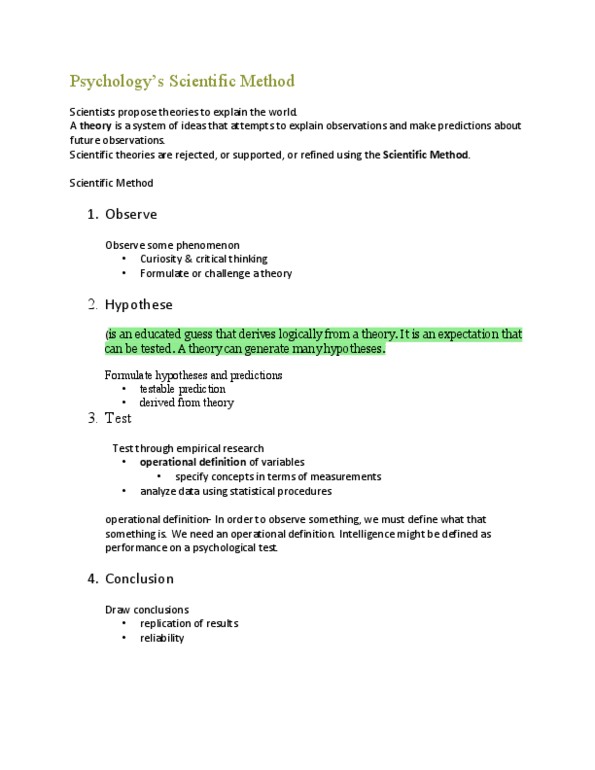 PSY-P 155 Chapter 2: Psych 155 ch-2 (Psychology Scientific Method) thumbnail