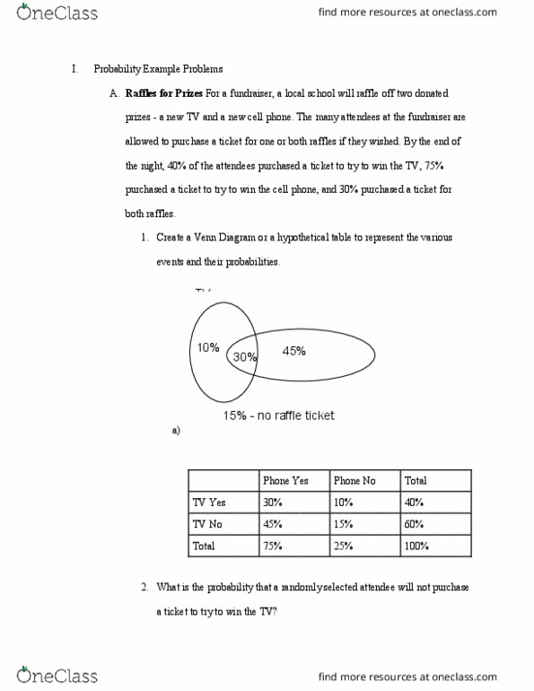 STATS 250 Lecture Notes - Lecture 7: Venn Diagram, Cumulative Distribution Function, Random Variable cover image