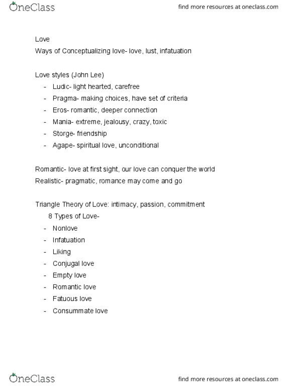 FCS-2103 Lecture Notes - Lecture 2: Storge thumbnail