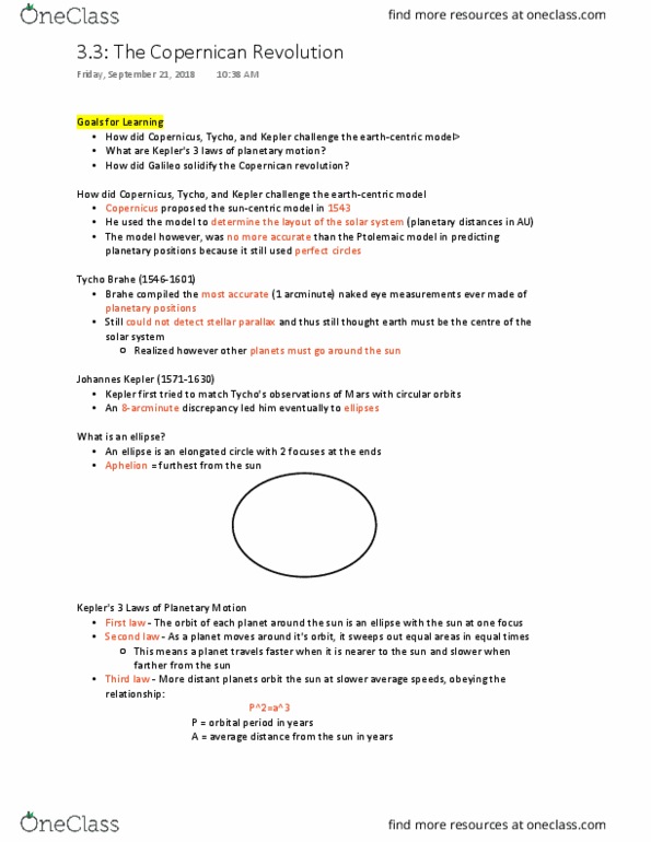 NATS 1740 Lecture 11: The Copernican Revolution 3.3 cover image