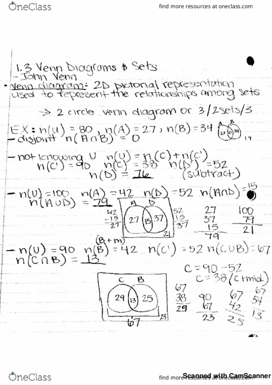 MATH-M 118 Lecture 3: M118 - Lecture 1.3 Sizes of Sets cover image