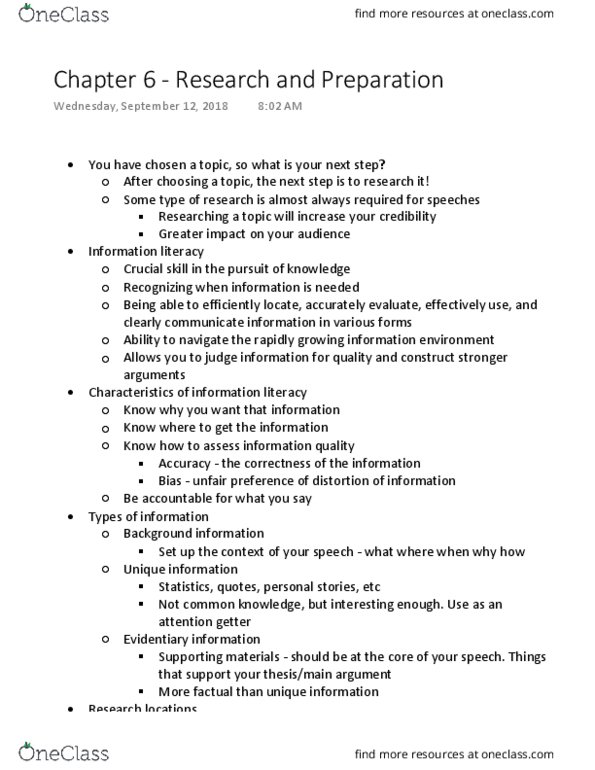 COMM212 Lecture Notes - Lecture 7: Unfair Preference, Information Literacy, Standard Deviation thumbnail