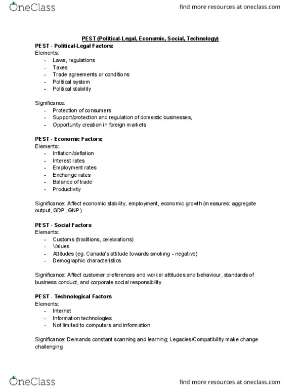 BU111 Lecture Notes - Lecture 4: Corporate Social Responsibility, Information Technology, Outsourcing thumbnail