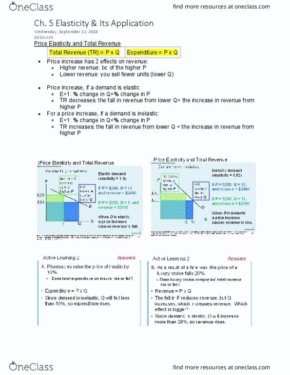 ECON 2010 Lecture Notes - Lecture 8: Inferior Good, Normal Good cover image
