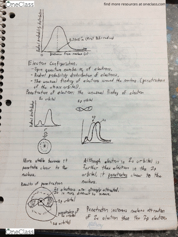 CHEM101 Lecture 3: Electron Configuration, Penetration. cover image