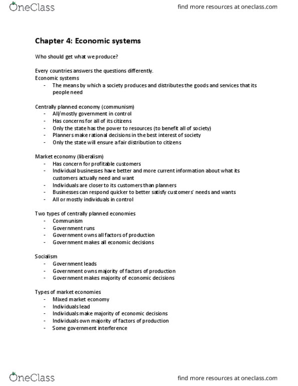 MGTA05H3 Lecture 4: Economic systems cover image