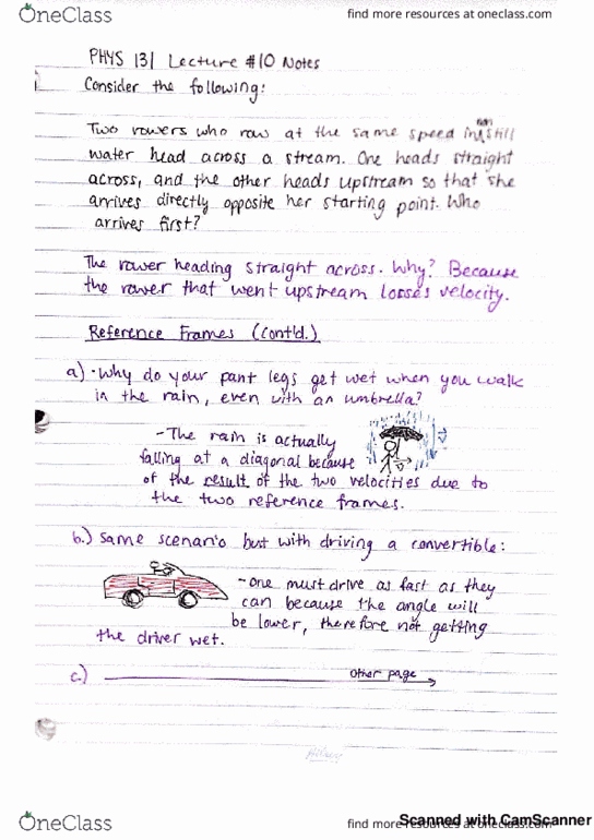 PHYS 131 Lecture 10: Reference Frames and Circular Motion cover image