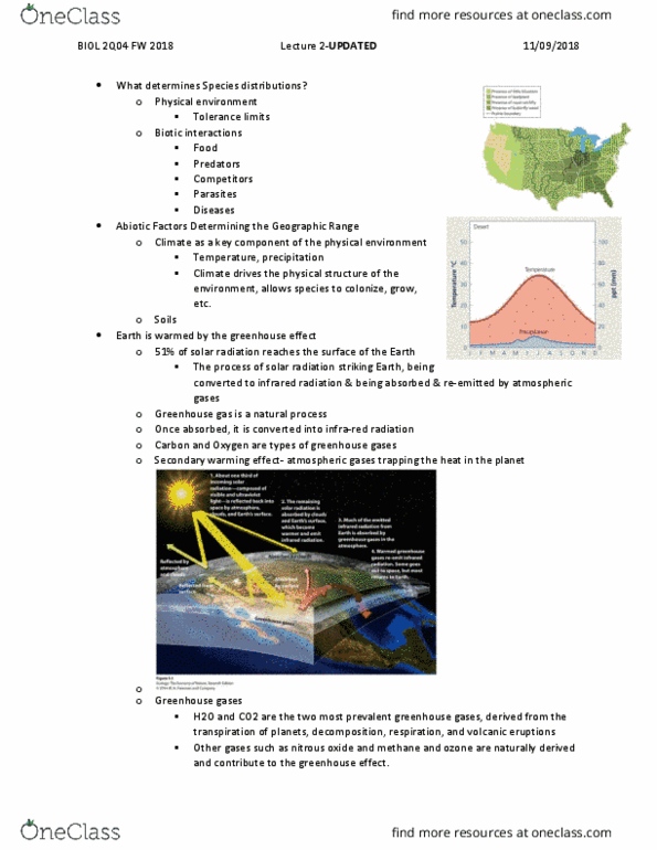 BIOL 2Q04 Lecture Notes - Lecture 2: Greenhouse Gas, Tropical Climate, Transpiration thumbnail