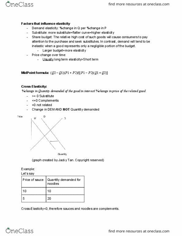 ECON-E 201 Lecture Notes - Lecture 11: Inferior Good, Normal Good cover image