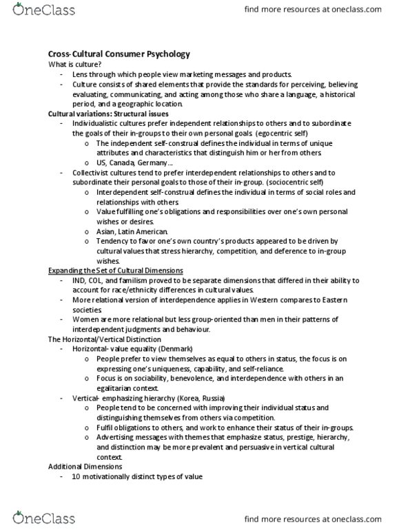 Management and Organizational Studies 3321F/G Chapter Notes - Chapter 3: Ingroups And Outgroups, Normative Social Influence, Social Network thumbnail