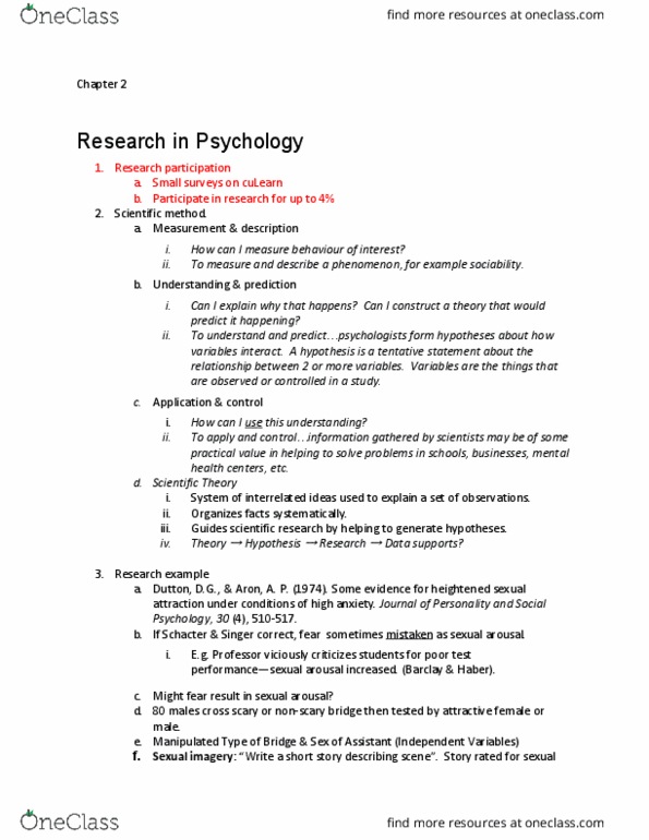 PSYC 1001 Lecture Notes - Lecture 3: Sexual Arousal, Statistical Hypothesis Testing, Sq3R thumbnail
