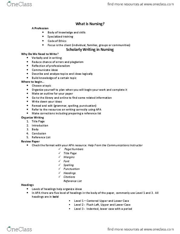 NURS 1280 Lecture Notes - Prentice Hall, Elementary Arithmetic thumbnail