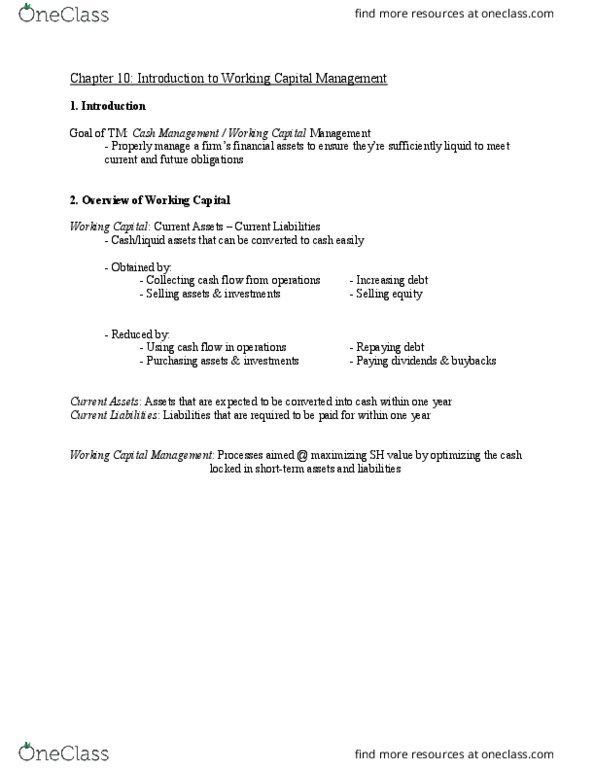 33:390:430 Lecture Notes - Lecture 3: Cash Flow, Opportunity Cost, Financial Statement thumbnail