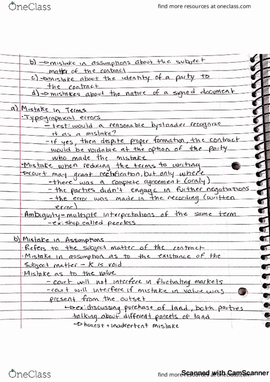 BU231 Lecture 8: Grounds Upon Which a Contract May be Set Aside thumbnail