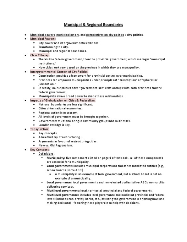 CITB04H3 Lecture 4: Municipal & Regional Boundaries thumbnail