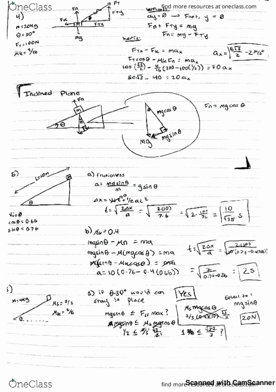PHYS 195 Lecture 5: Dynamics Part 2 thumbnail