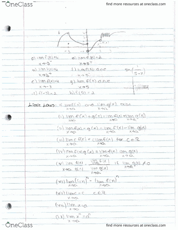 MATH 140 Lecture 2: Math 140 Lecture notes cover image