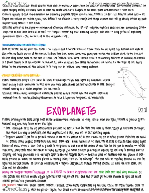 ASTRON C10 Lecture Notes - Lecture 18: Impact Winter, Grilling, Atmospheric Circulation thumbnail