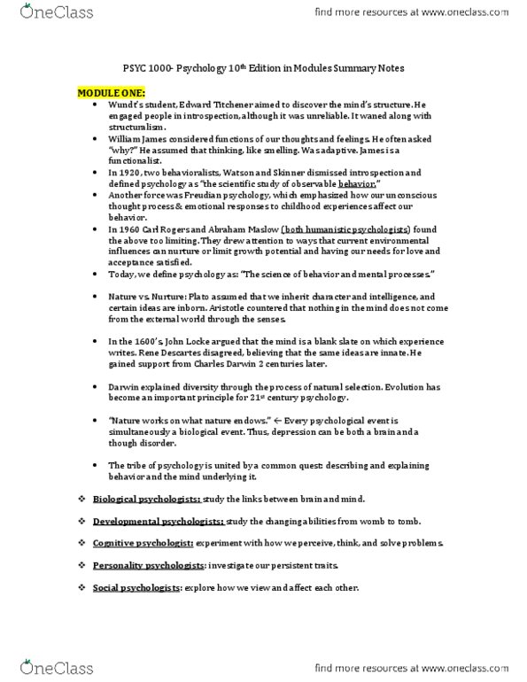PSYC 1000 Chapter : PSYC 1000 Module Summaries.docx thumbnail
