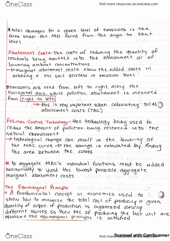 EC238 Chapter 5: Economics of Environmental Quality thumbnail