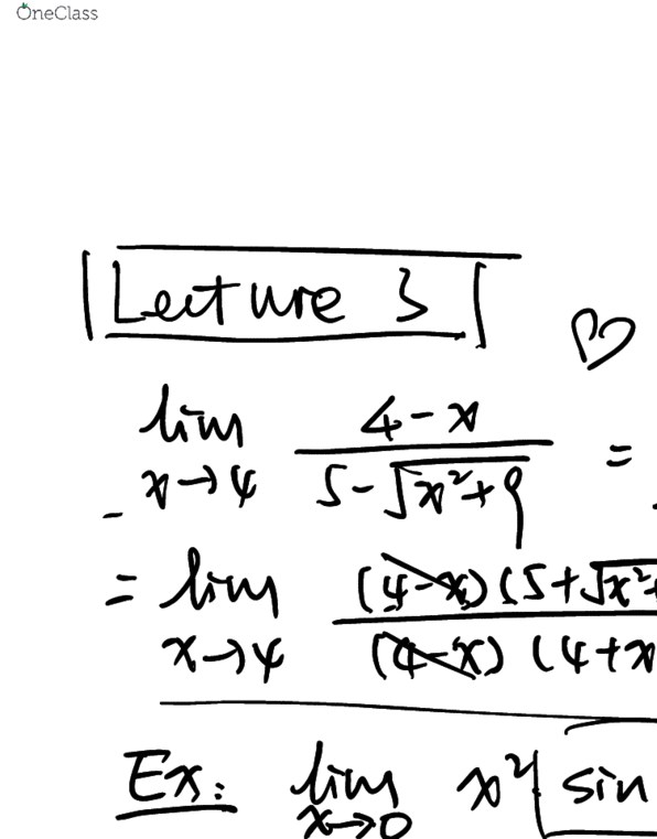 MAT 21A Lecture 3: some further example of derivatives cover image