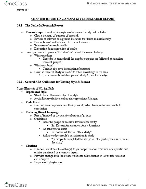 CRCJ 3001 Chapter Notes - Chapter 16: Word Processor, Jargon thumbnail