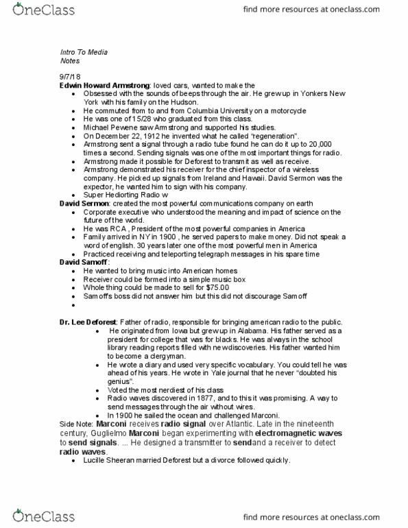 04:189:102 Lecture 1: Intro to Media Notes (all lectures) cover image