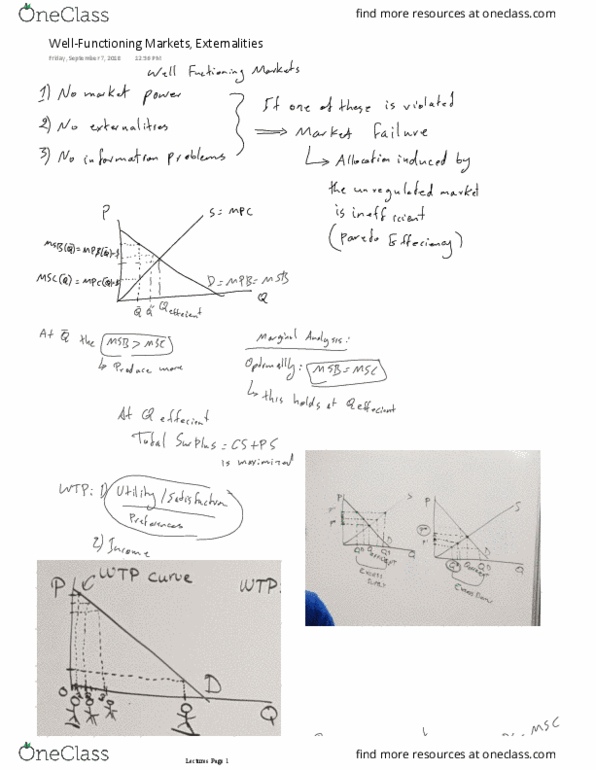 ECON 3Z03 Lecture Notes - Lecture 2: Externality thumbnail