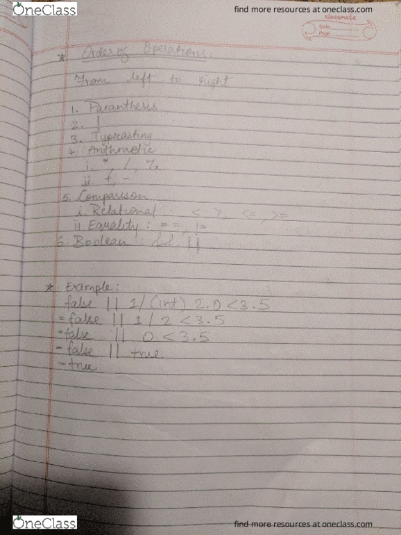 COMP 202 Lecture 5: COMP 202- Lecture 5 (Relational and Logical Operators, Conditional Statements)- Part 6 cover image