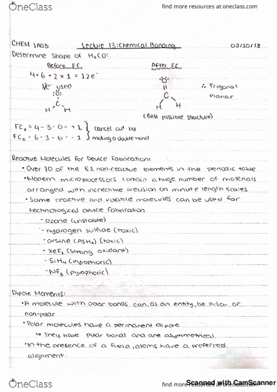 CHEM 1A03 Lecture 13: Lecture 13: Chemical Bonding and Intro to Solubility and Equilibrium cover image