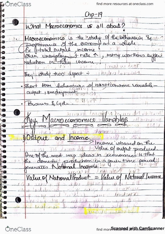 ECON 105 Lecture 3: chapter 3 -What is Macroeconomics all about? thumbnail
