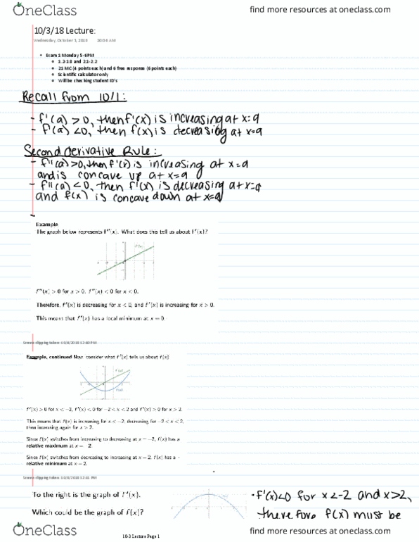 MATH221 Lecture Notes - Lecture 16: Scientific Calculator cover image